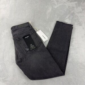 Grlfrnd NWT Women's Size 25 Actual 28x28 Black Skinny Karolina Jeans G174 Style